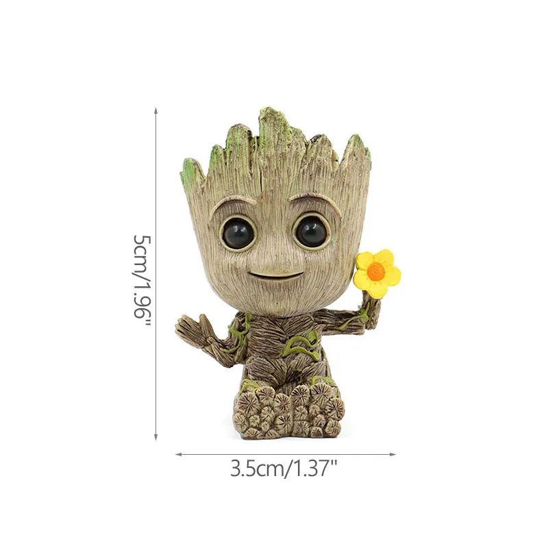 Home Decoration Crafts Miniature Model  Groot Figurines