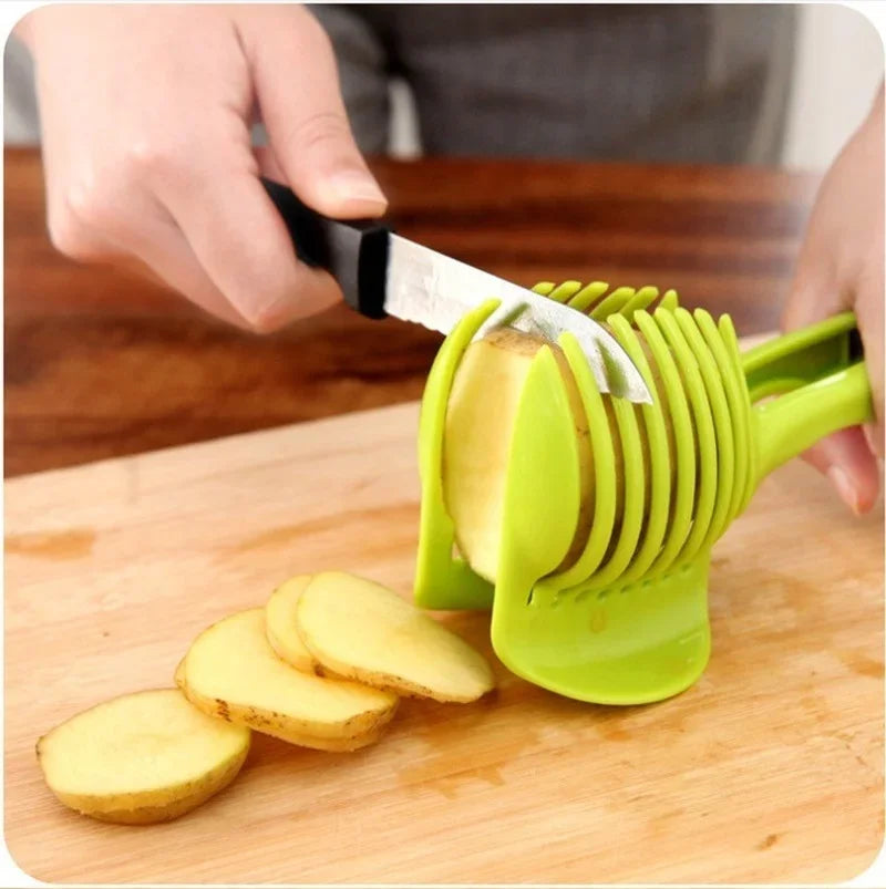 Tomato Slicer Fruits Cutter Stand