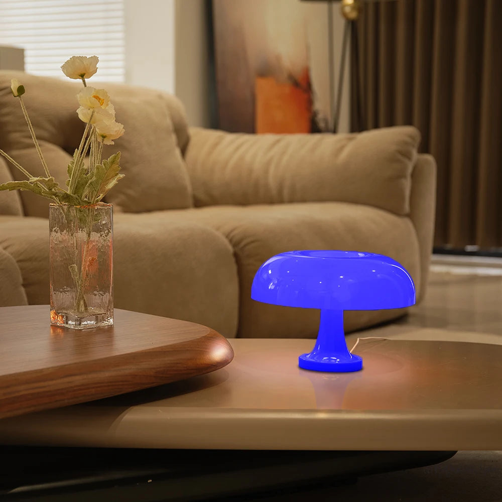 Mushroom table lamp