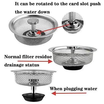 Kitchen Sink Stainless Steel Filter