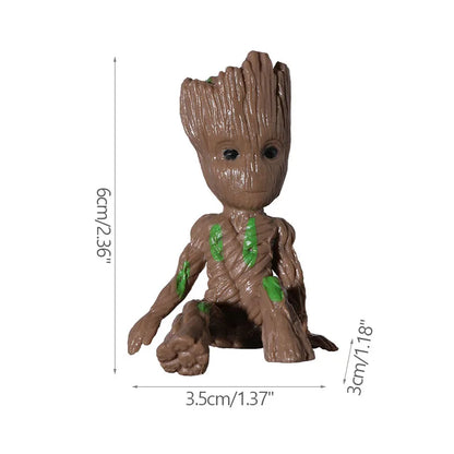 Home Decoration Crafts Miniature Model  Groot Figurines