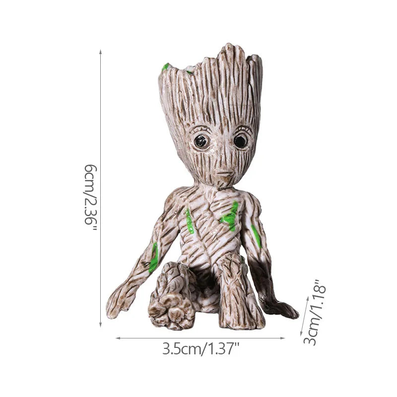 Home Decoration Crafts Miniature Model  Groot Figurines