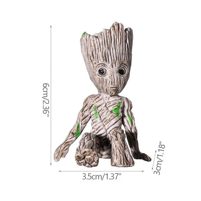 Home Decoration Crafts Miniature Model  Groot Figurines