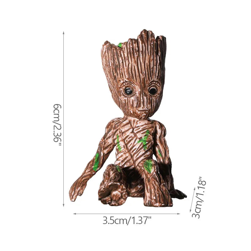 Home Decoration Crafts Miniature Model  Groot Figurines