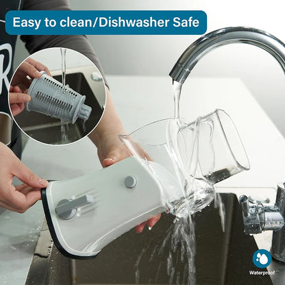 5 in 1 Rotary Cheese Grater Shredder