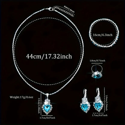 Fashion Quartz Watch & Jewelry Set