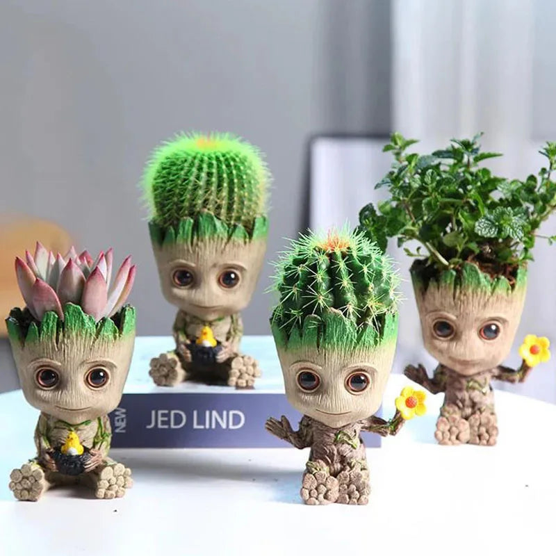 Home Decoration Crafts Miniature Model  Groot Figurines
