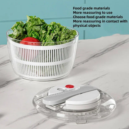 3 Liters Multifunctional Vegetables Salad Spinner