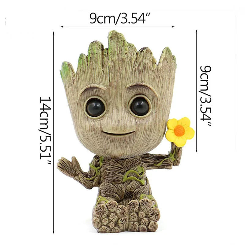 Home Decoration Crafts Miniature Model  Groot Figurines