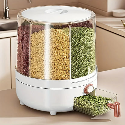 360° Rotating Airtight Food Storage Container