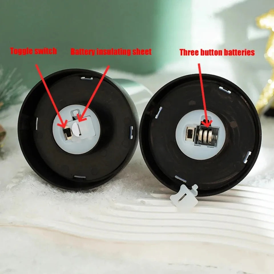 Colorful Luminous Eternal Rose Ornament