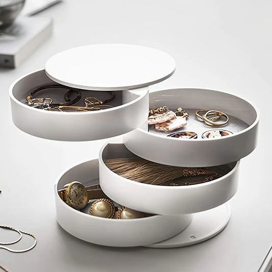 Rotating Multi-layer Desktop Storage Box
