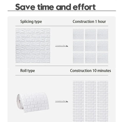 70cmx1/5/10m 3D Wallpaper Decoration