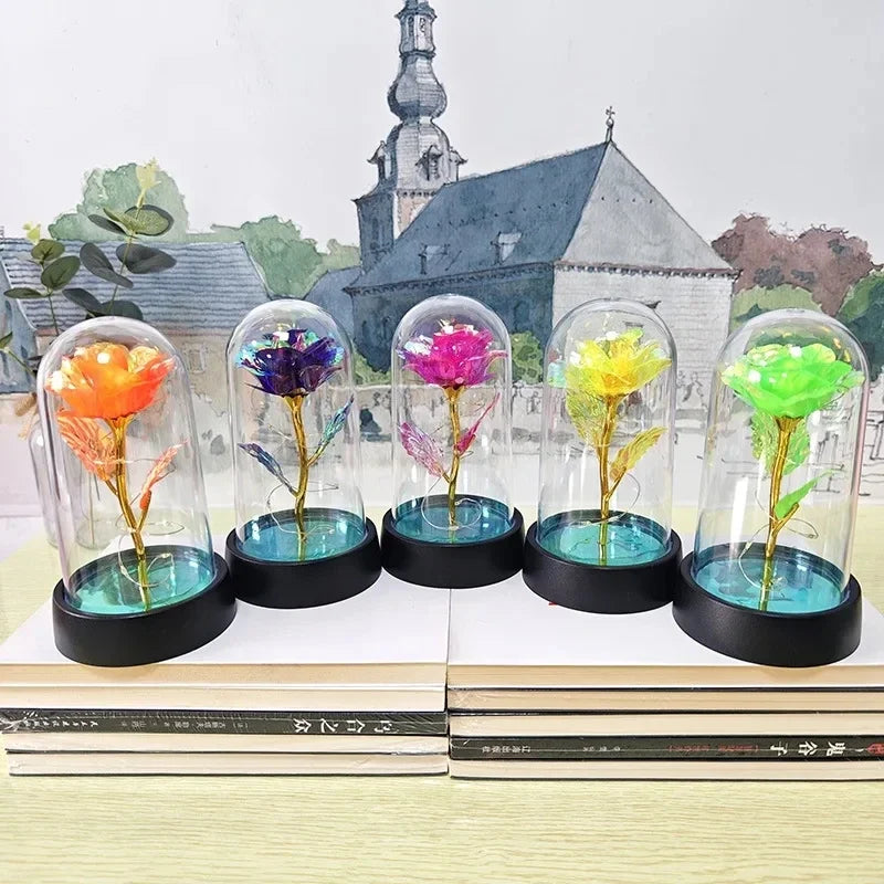 LED Eternal Rose Flower Gift – Romantic Décor
