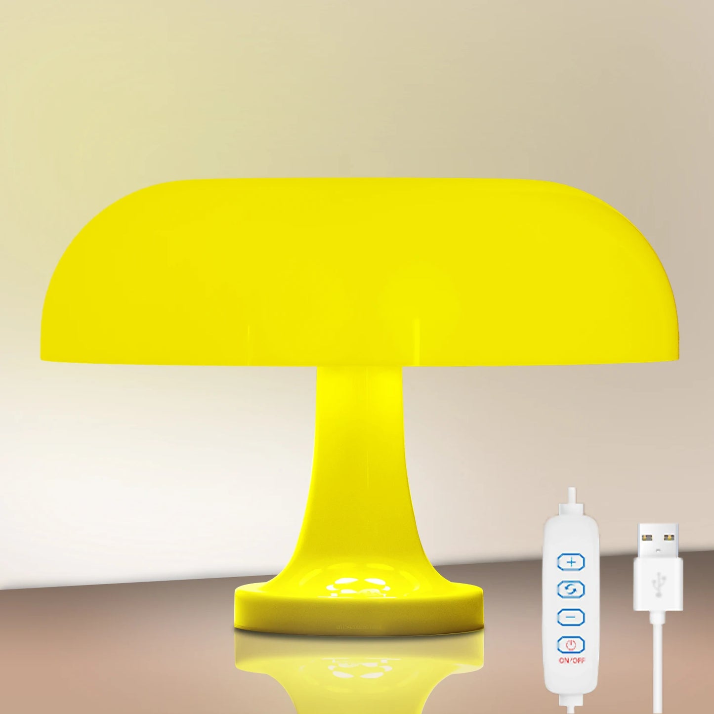 Mushroom table lamp