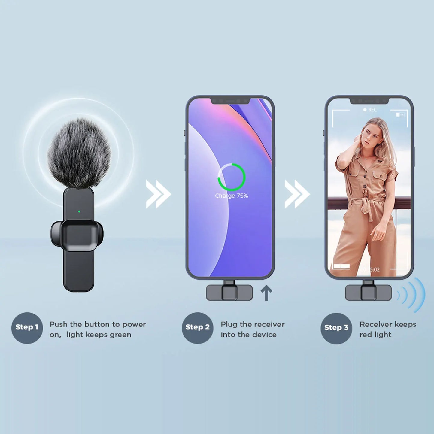 Wireless Lavalier Microphone