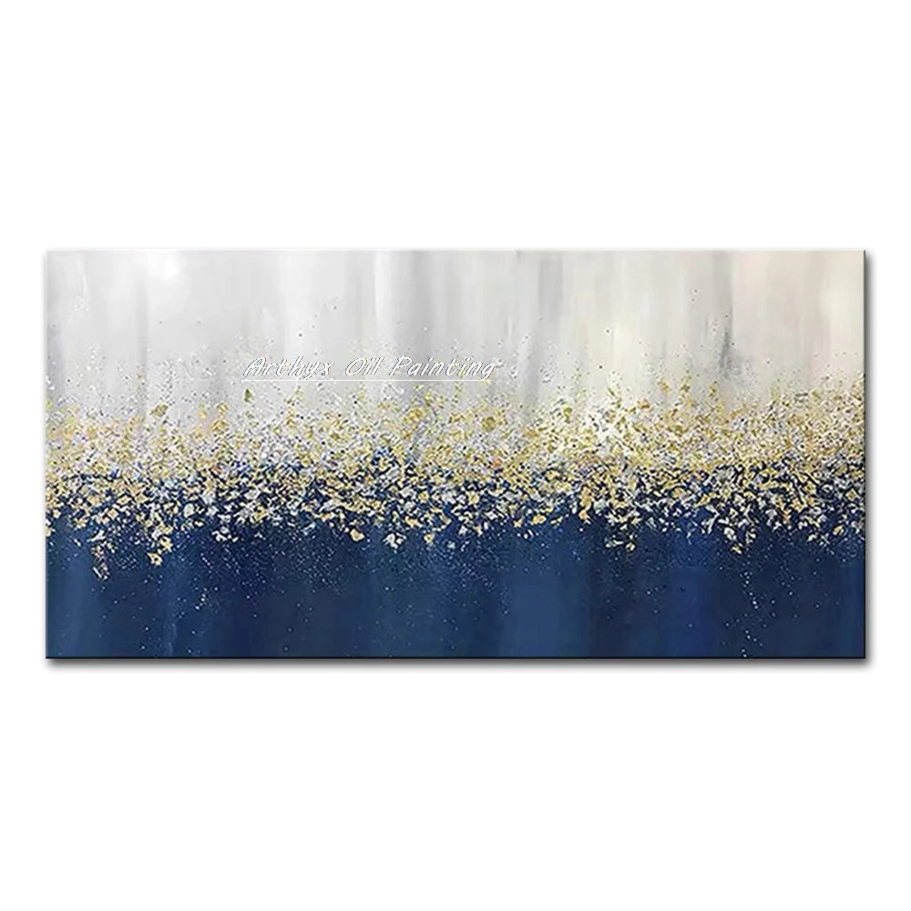 Palette Knife Tree Oil Painting on Canvas