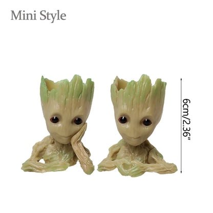 Home Decoration Crafts Miniature Model  Groot Figurines