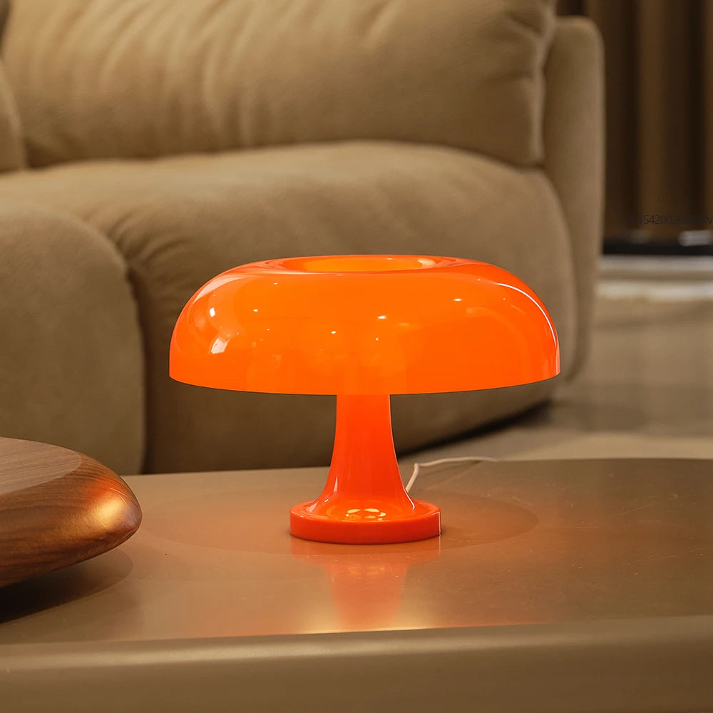 Mushroom table lamp