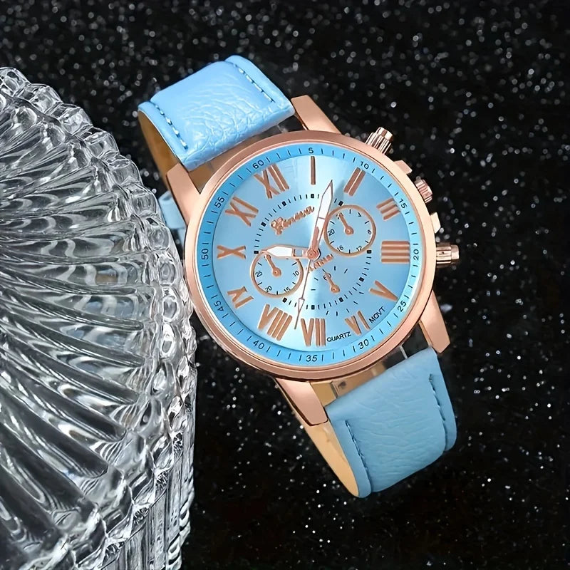 Fashion Quartz Watch & Jewelry Set