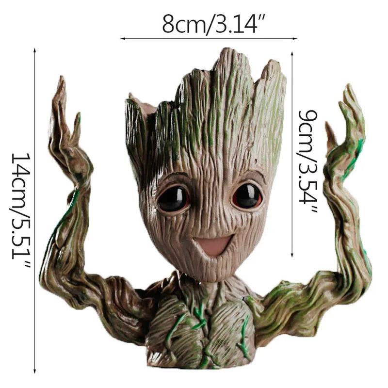 Home Decoration Crafts Miniature Model  Groot Figurines