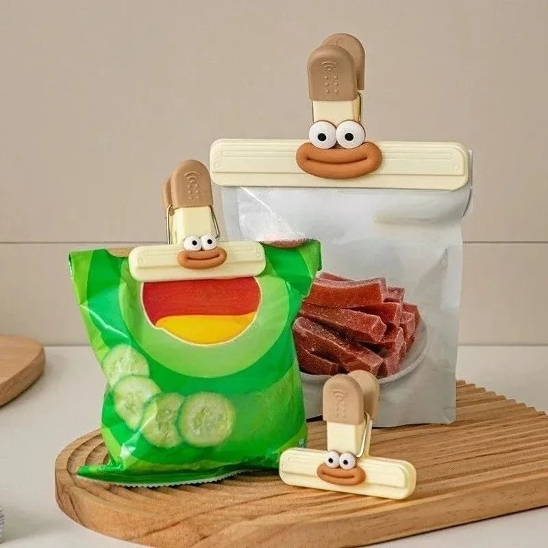 3pcs Creative Face Sealing Bag