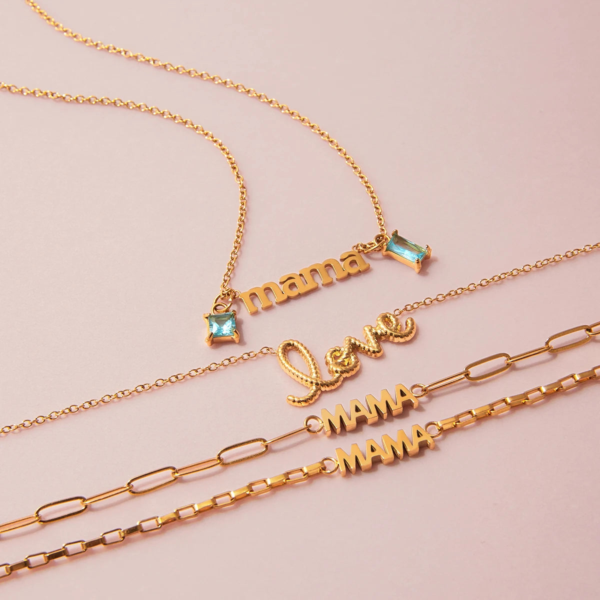 Openable Envelope Pendant Necklace – Collarbone Chain