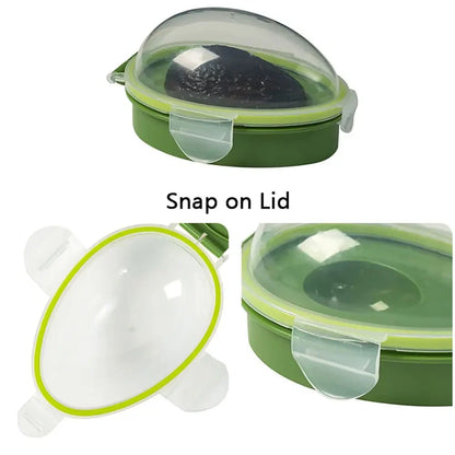 Snap on Lid Avocado Storage Container