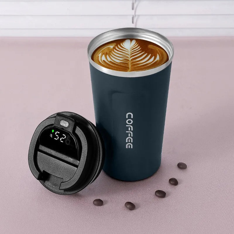 Smart Temperature Display Coffee Tumbler Thermos