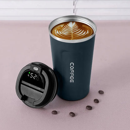 Smart Temperature Display Coffee Tumbler Thermos