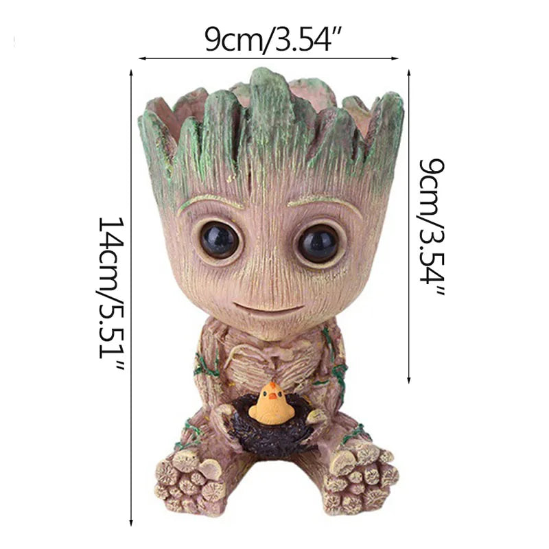 Home Decoration Crafts Miniature Model  Groot Figurines