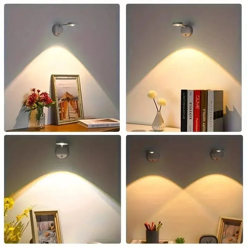 USB Rechargeable Intelligent Human Sensing Wireless Wall Light