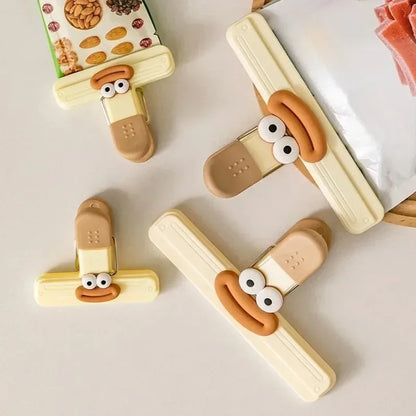 3pcs Creative Face Sealing Bag