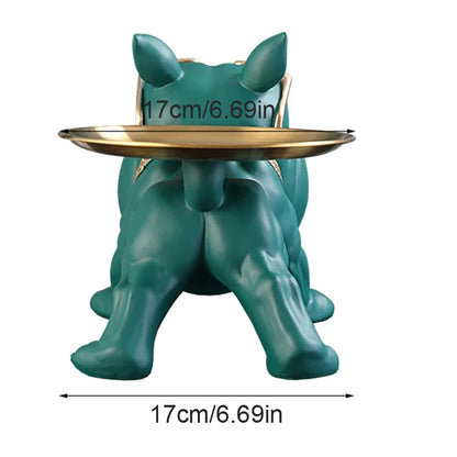 30cm Home Decor Bulldog Figurine