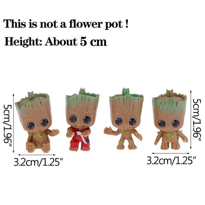 Home Decoration Crafts Miniature Model  Groot Figurines