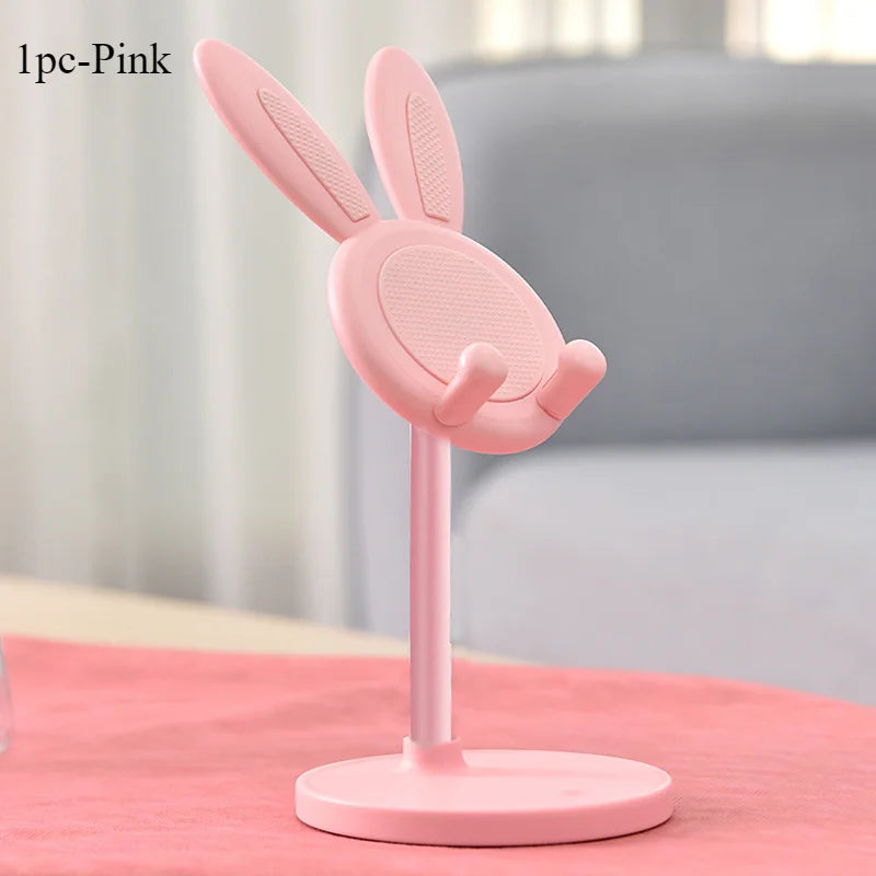 Cute Rabbit Adjustable Phone Stand