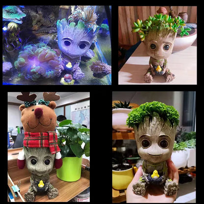 Home Decoration Crafts Miniature Model  Groot Figurines