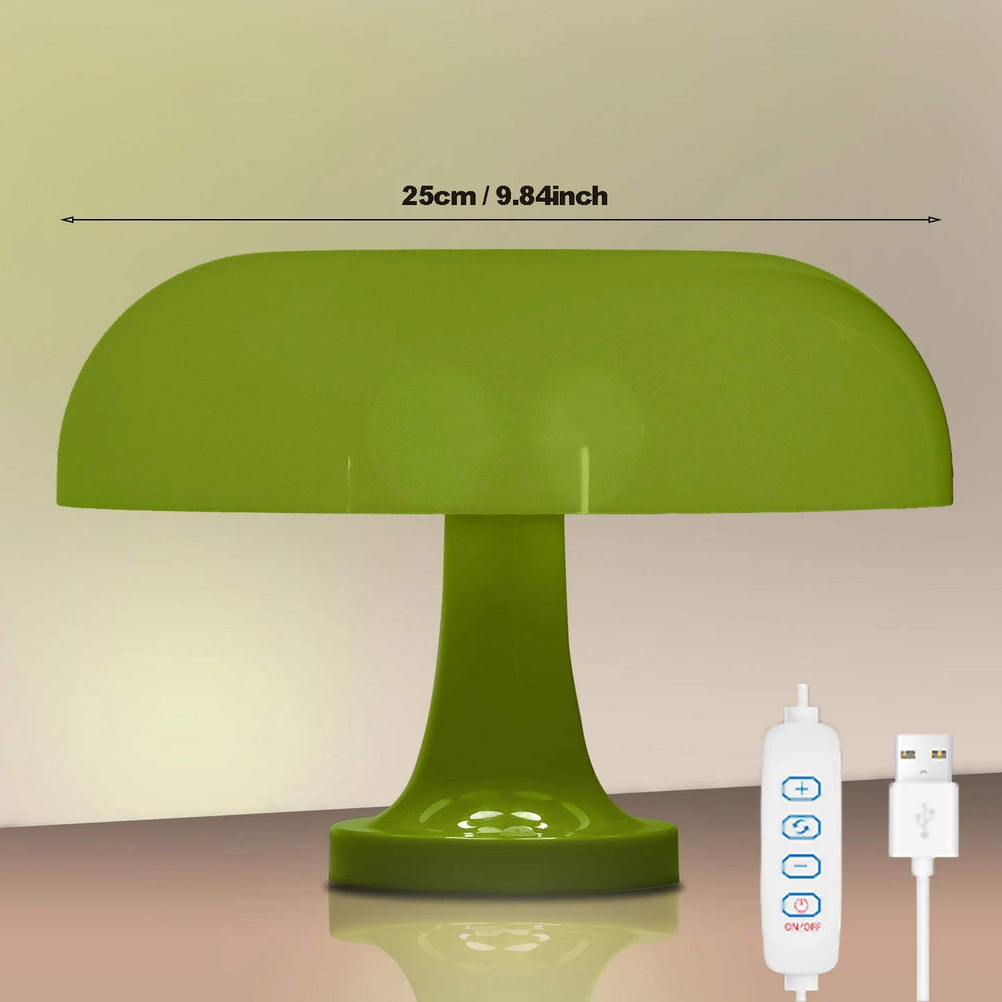 Mushroom table lamp