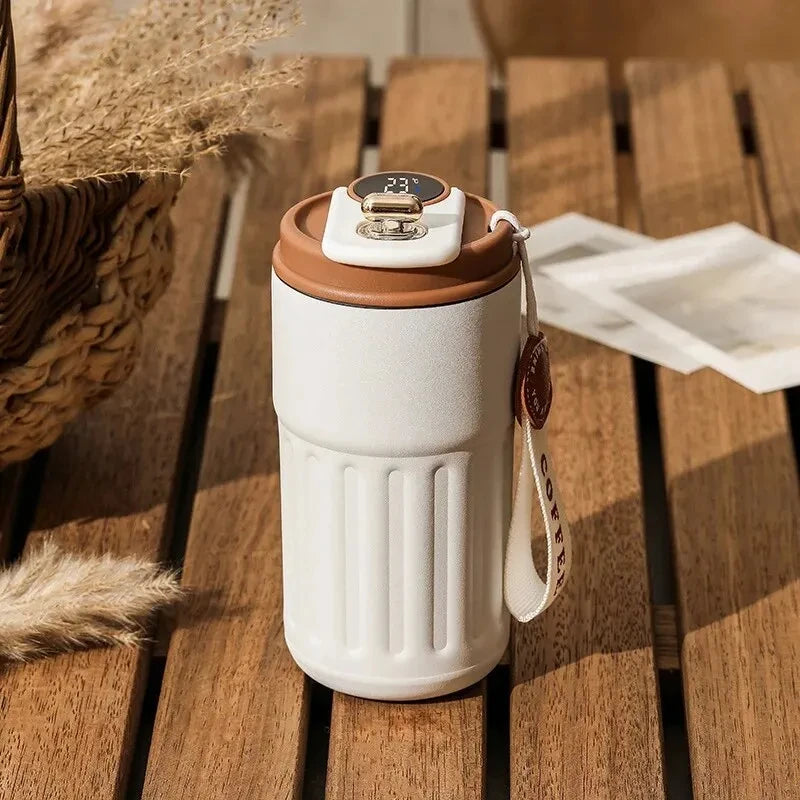 Smart Temperature Display Insulated Coffee Cup